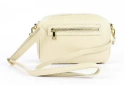 Borsa a tracolla in pelle 20104 Beige
