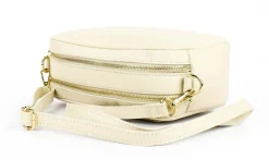 Borsa a tracolla in pelle 20104 Beige