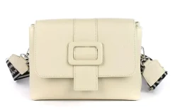 Borsa a tracolla in pelle 20171 Beige