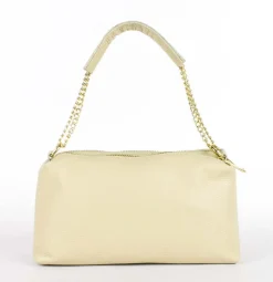 Borsa a tracolla in pelle 20169 Beige