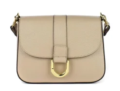 Borsa a tracolla in pelle 20158 Beige