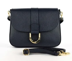 Borsa a tracolla in pelle 20158 Blu