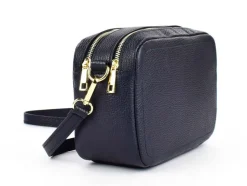 Borsa a tracolla in pelle 20104 Blu
