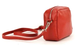 Borsa a tracolla in pelle BP06 Rossa