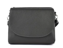 Borsa a tracolla in pelle 20008 Cenere