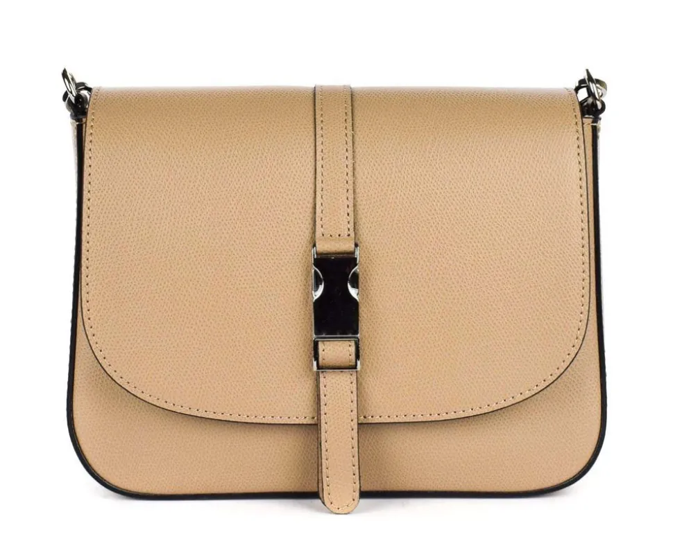 Borsa a tracolla in pelle 20092 Cipria