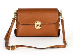 Borsa a tracolla in pelle 20001 Cuoio