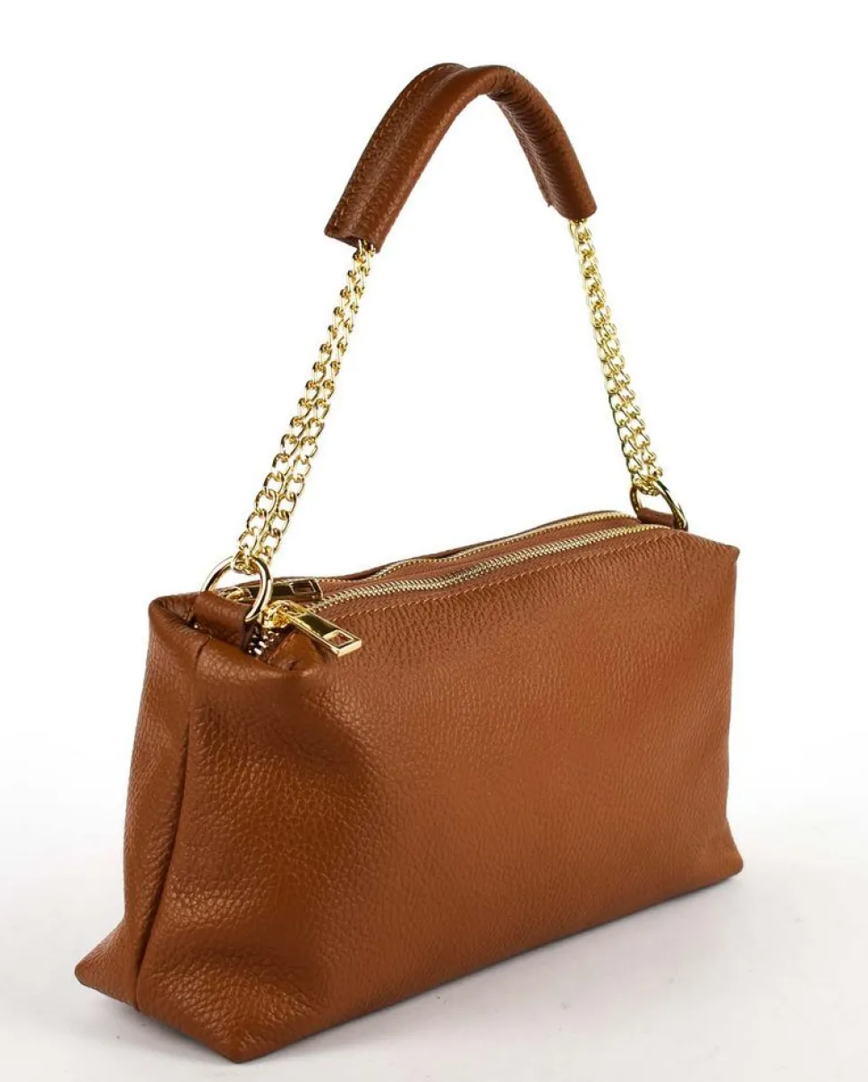 Borsa a tracolla in pelle 20169 Cuoio