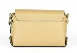 Borsa a tracolla in pelle 20001 Ecru