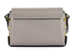 Borsa a tracolla in pelle 20001 Grigio