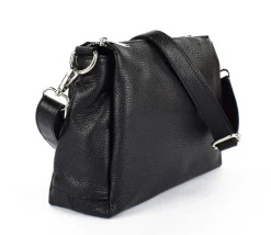 Borsa a tracolla in pelle 20103 Nera