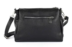 Borsa a tracolla in pelle 20103 Nera