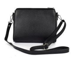 Borsa a tracolla in pelle 20008 Nera
