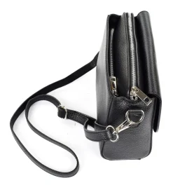 Borsa a tracolla in pelle 20008 Nera
