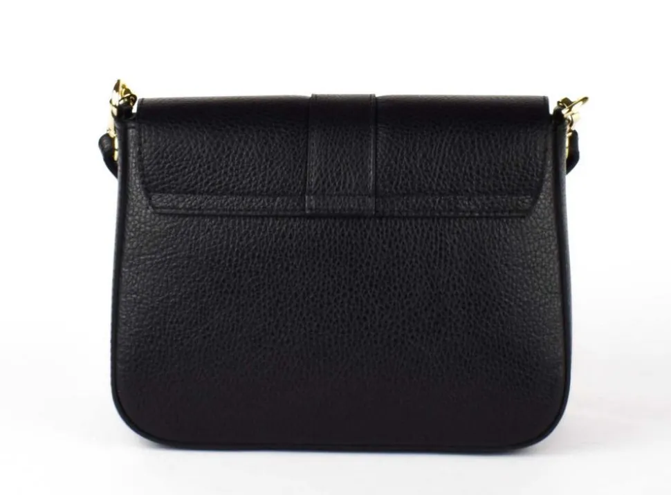 Borsa a tracolla in pelle 20158 Nero