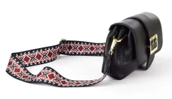 Borsa a tracolla in pelle 20161 Nero
