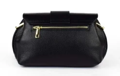Borsa a tracolla in pelle 20161 Nero