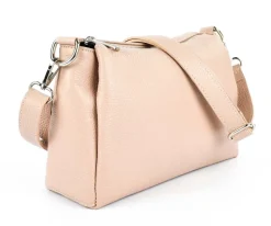 Borsa a tracolla in pelle 20103 Rosa