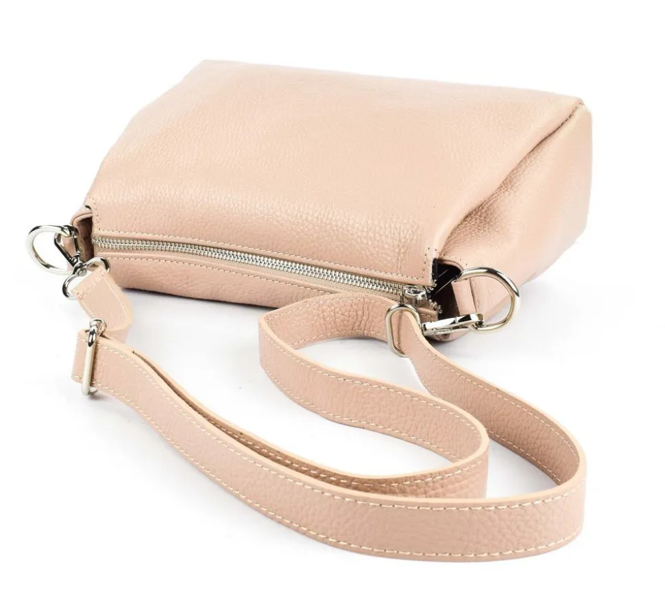 Borsa a tracolla in pelle 20103 Rosa