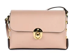 Borsa a tracolla in pelle 20001 Rosa