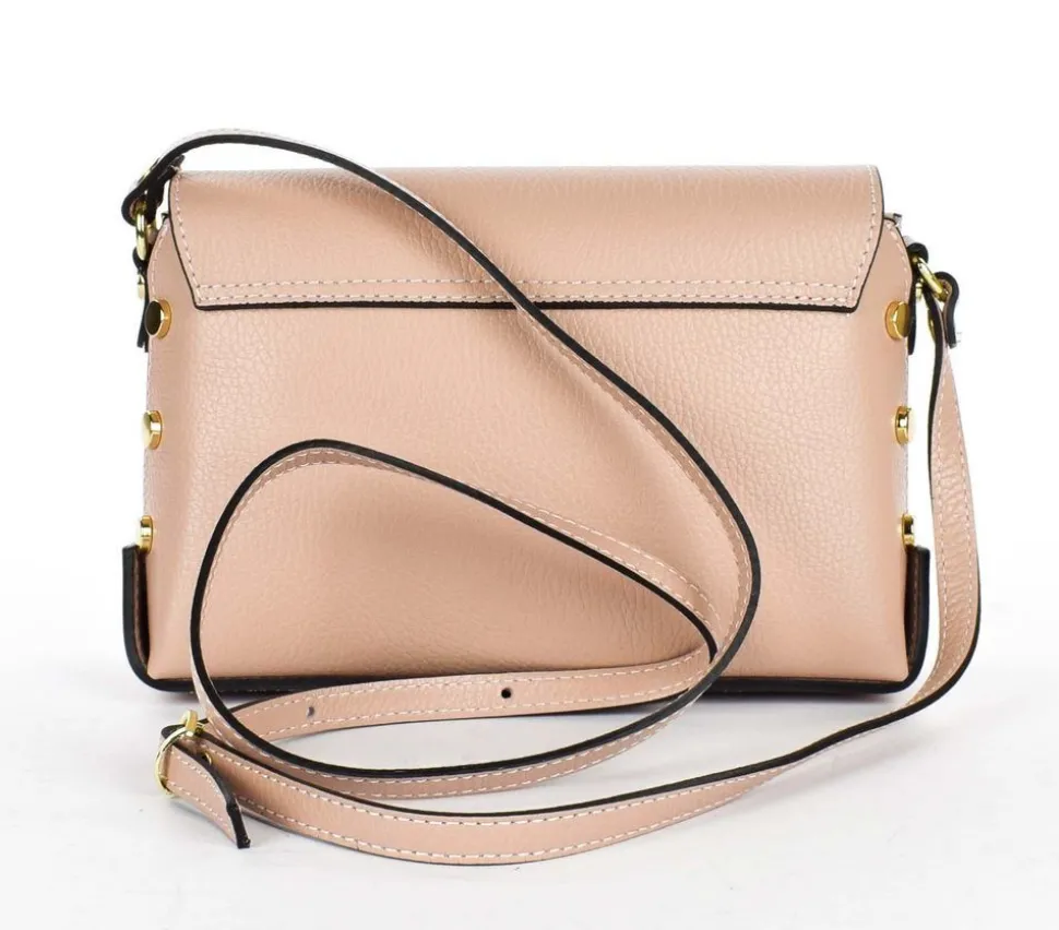 Borsa a tracolla in pelle 20001 Rosa