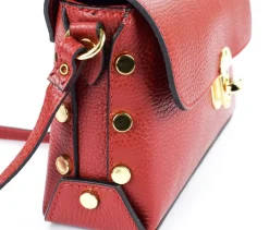 Borsa a tracolla in pelle 20001 Rossa