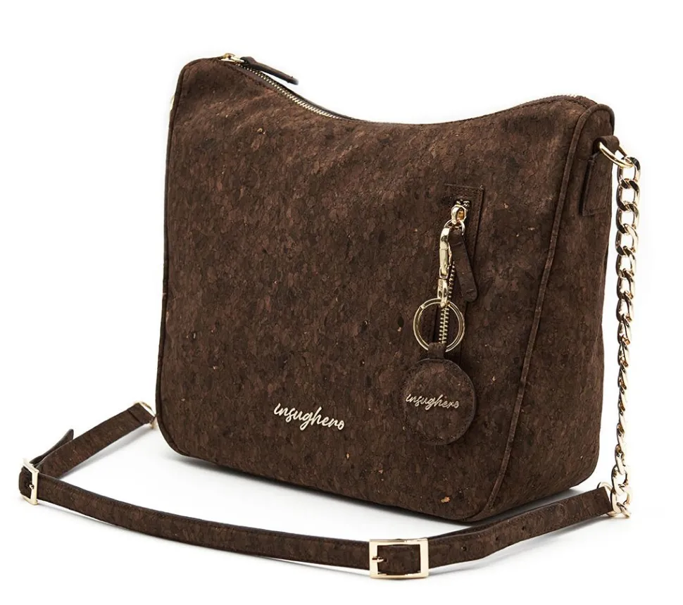 Borsa a tracolla Insughero Cortina Marrone