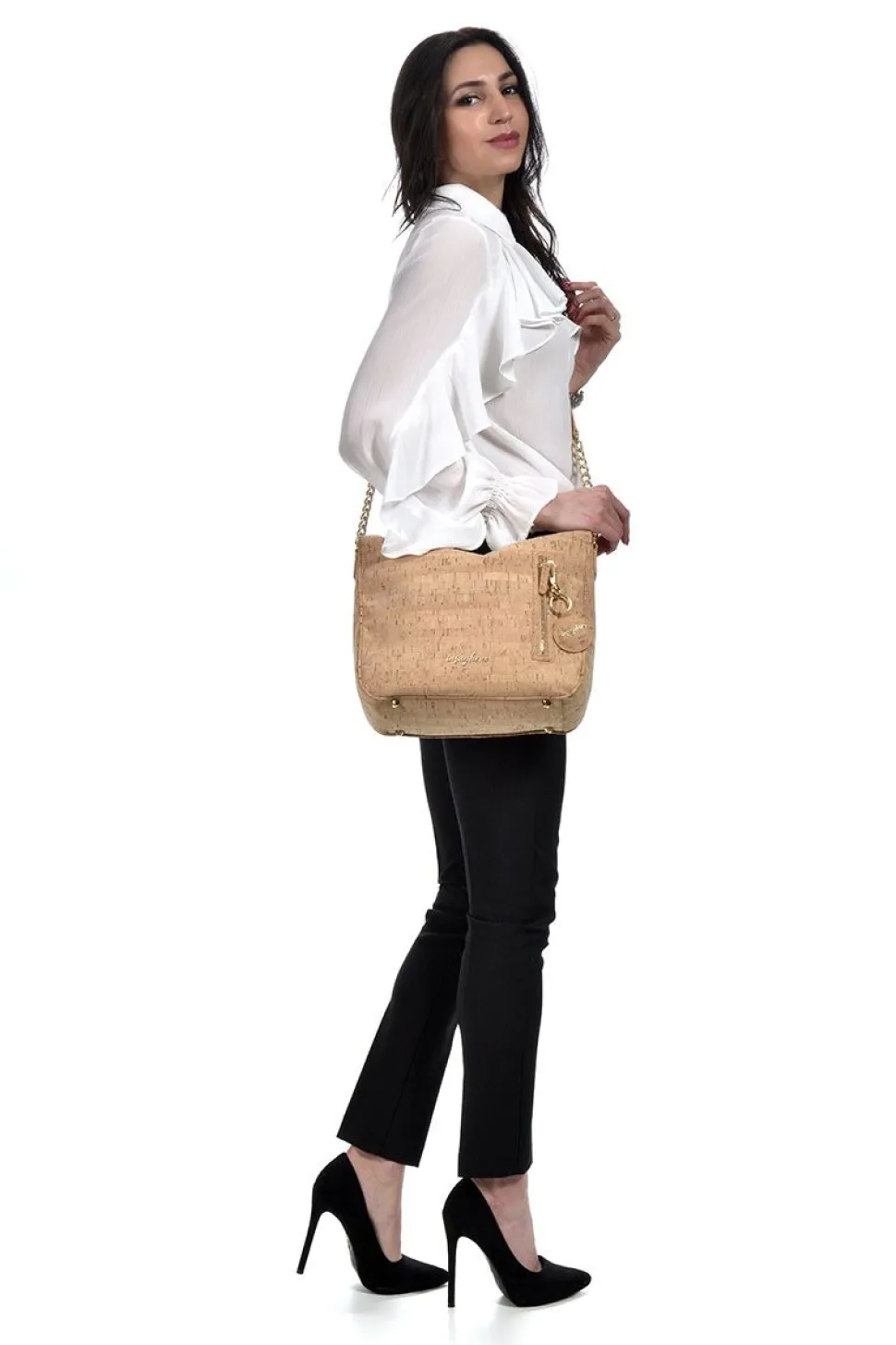 Borsa a tracolla Insughero Venezia Natural