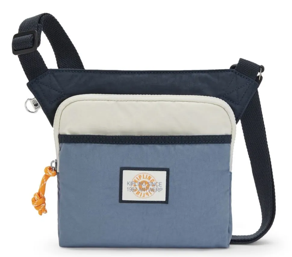 Borsa a tracolla Kipling Almiro Valley Grey Bl