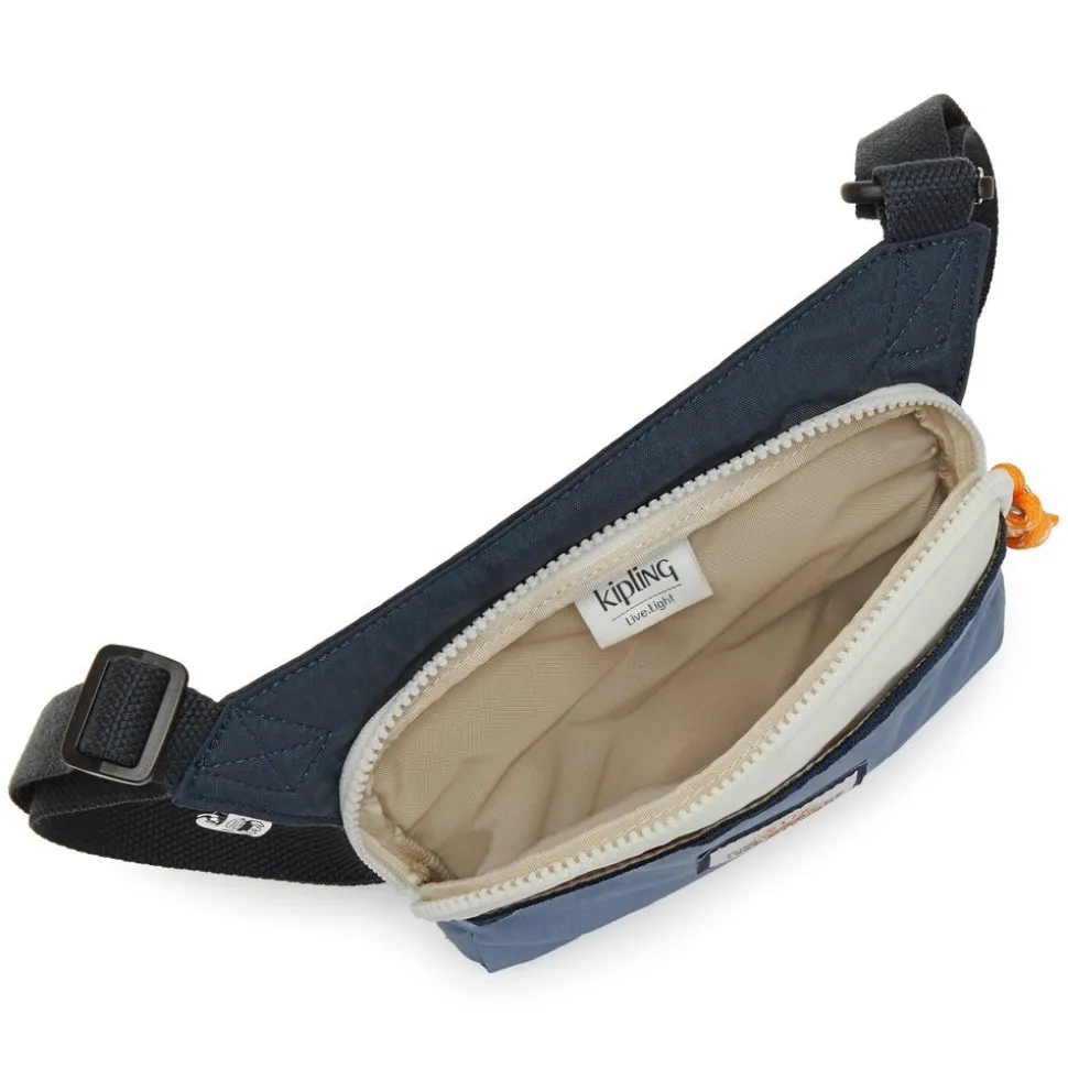 Borsa a tracolla Kipling Almiro Valley Grey Bl