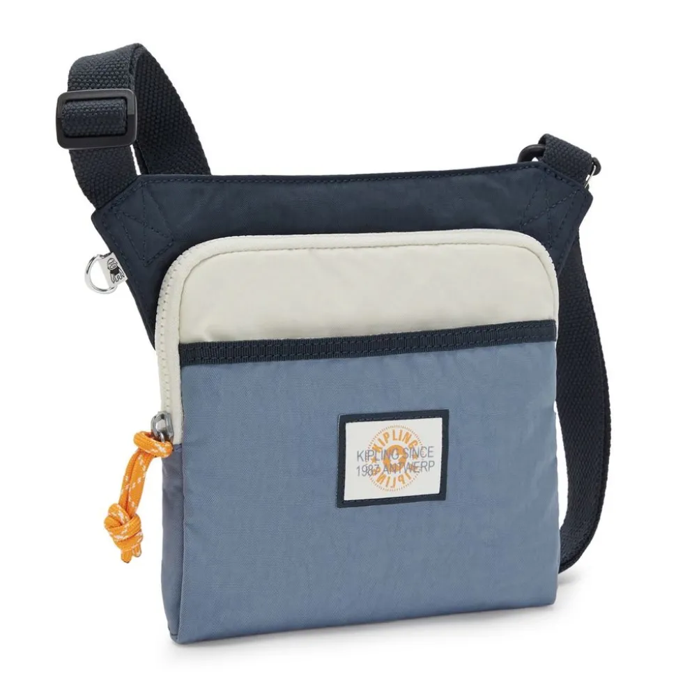 Borsa a tracolla Kipling Almiro Valley Grey Bl