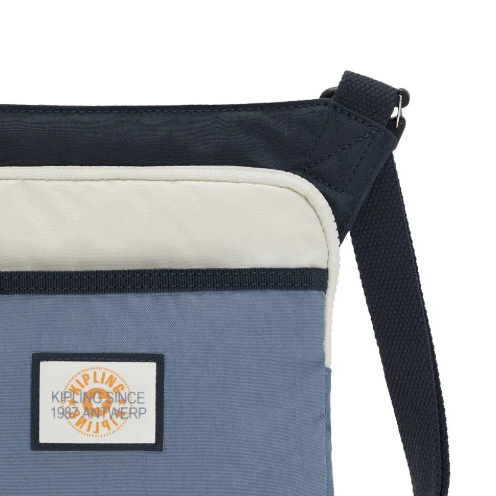 Borsa a tracolla Kipling Almiro Valley Grey Bl