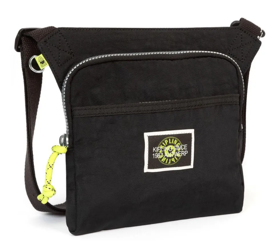 Borsa a tracolla Kipling Almiro Black Lite