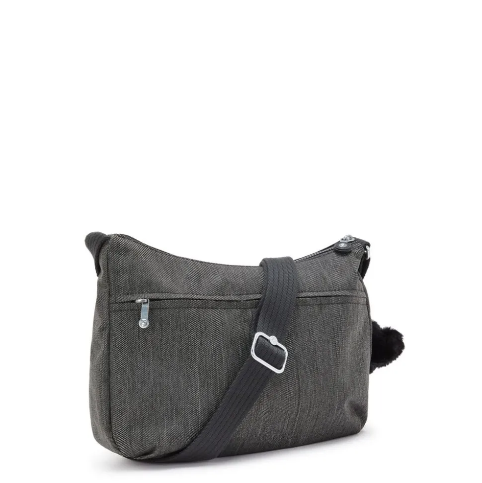 Borsa a tracolla Kipling Izellah Black Peppery