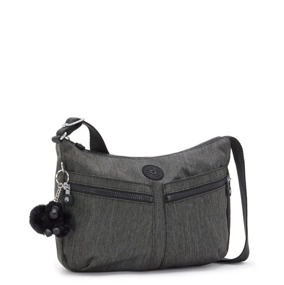 Borsa a tracolla Kipling Izellah Black Peppery