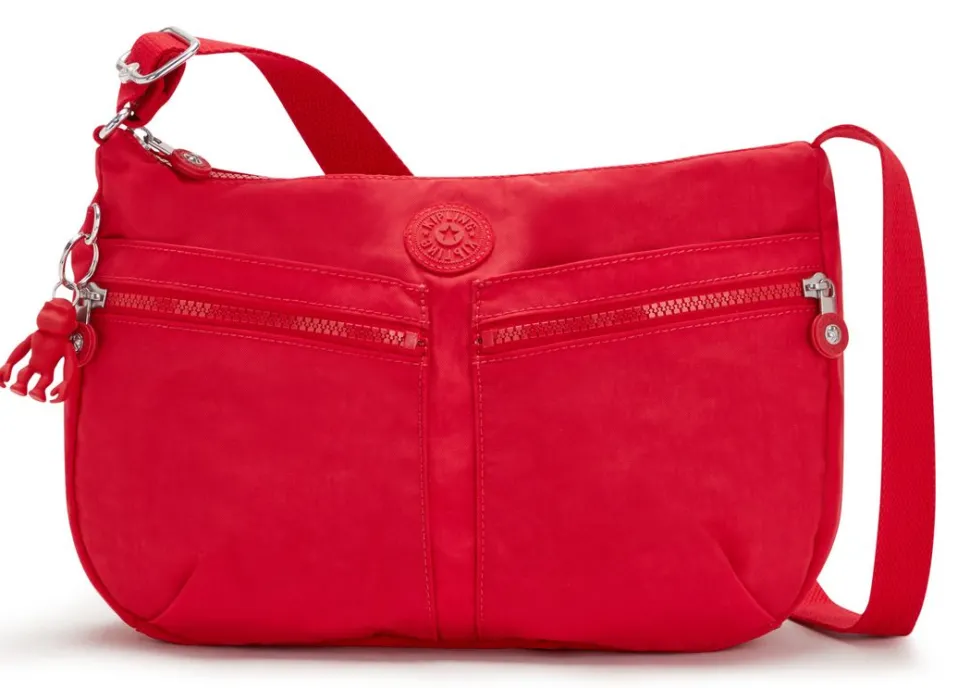 Borsa a tracolla Kipling Izellah Red Rouge