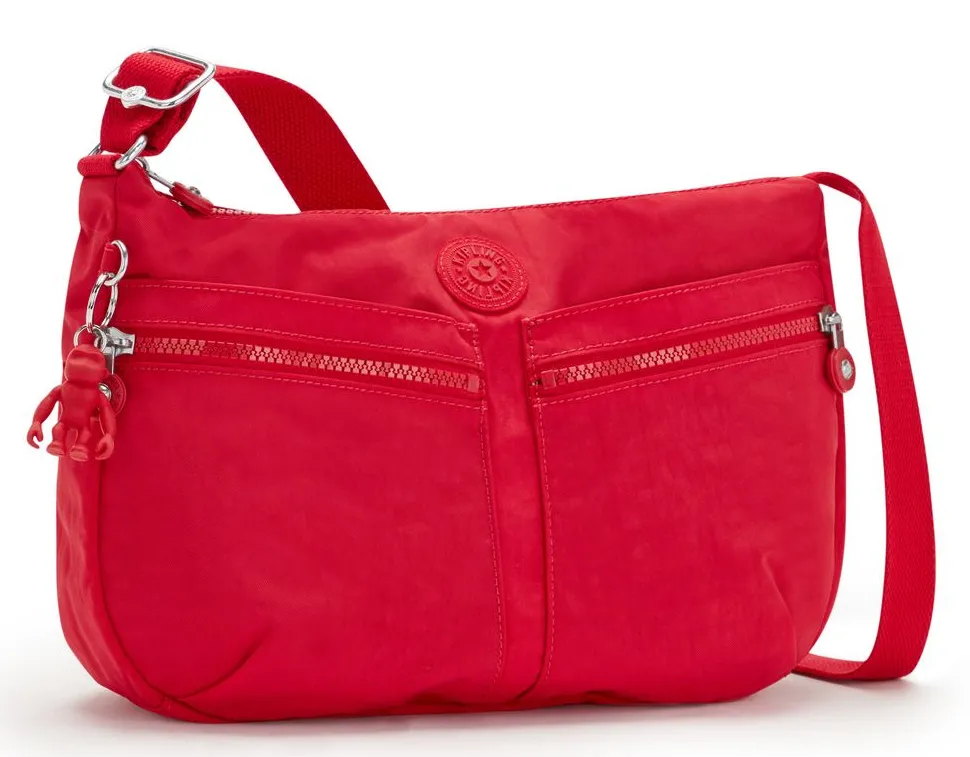 Borsa a tracolla Kipling Izellah Red Rouge