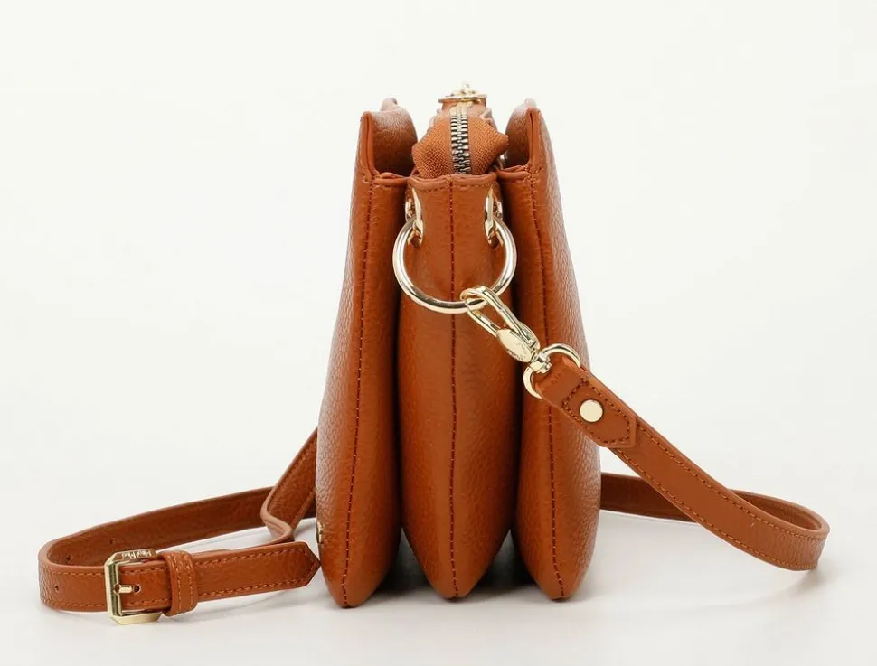 Borsa a tracolla Mimì-Muà Cuoio