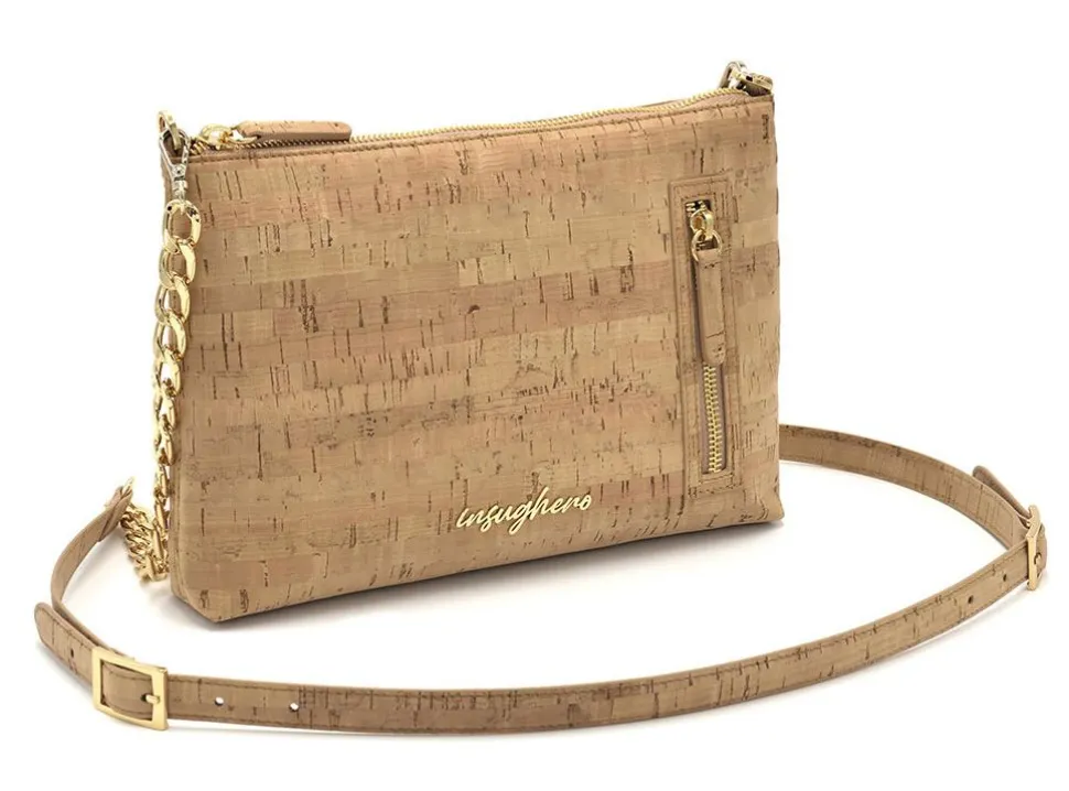 Borsa a tracolla piccola Insughero Venezia Natural