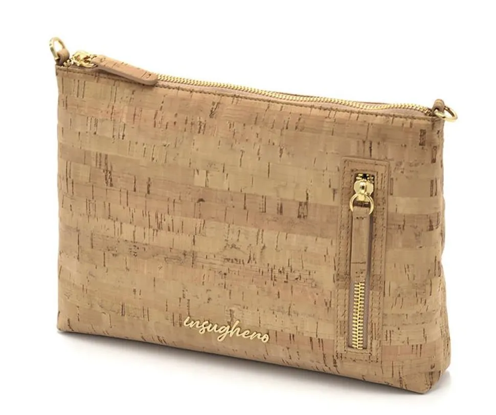 Borsa a tracolla piccola Insughero Venezia Natural