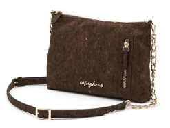 Borsa a tracolla piccola Insughero Cortina Marrone