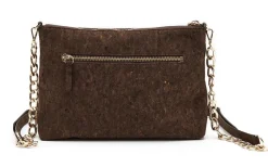 Borsa a tracolla piccola Insughero Cortina Marrone