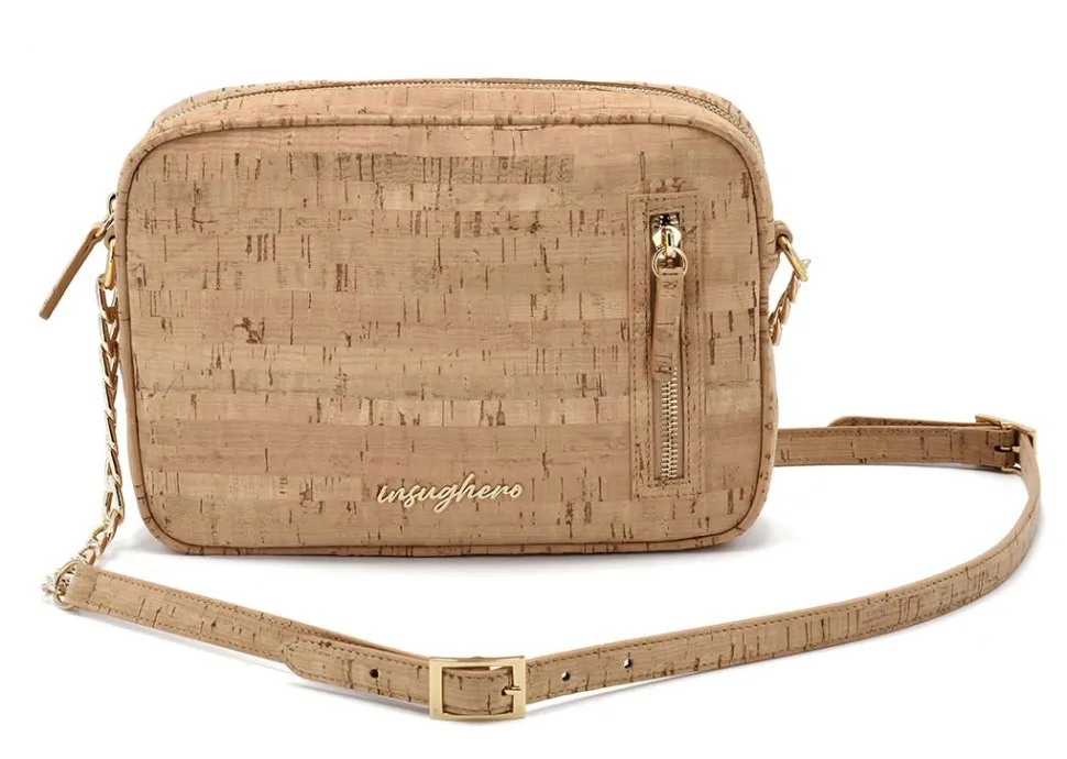 Borsa a tracolla piccola Insughero Venezia Natural
