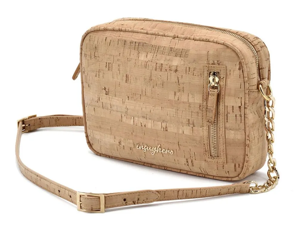 Borsa a tracolla piccola Insughero Venezia Natural