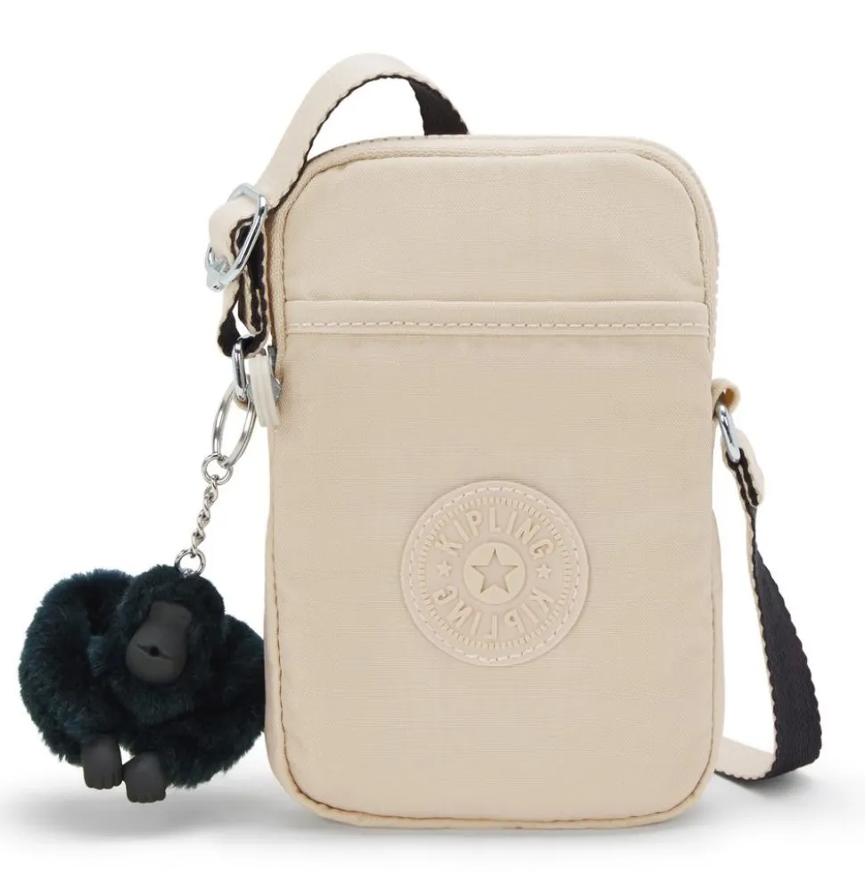 Borsa a tracolla piccola Kipling Tally Back to Beige