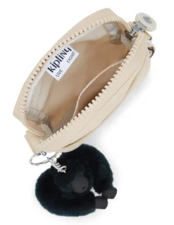 Borsa a tracolla piccola Kipling Tally Back to Beige