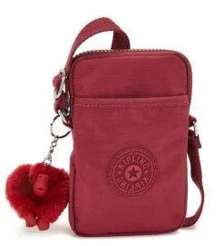 Borsa a tracolla piccola Kipling Tally Funky Red