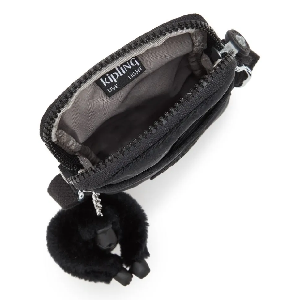 Borsa a tracolla piccola Kipling Tally Black Noir
