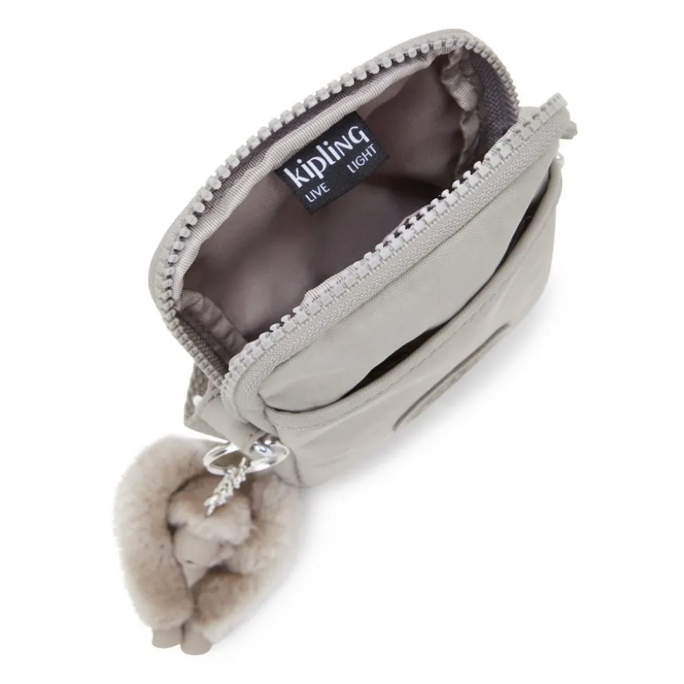 Borsa a tracolla piccola Kipling Tally Grey Gris