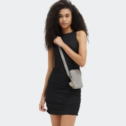 Borsa a tracolla piccola Kipling Tally Grey Gris